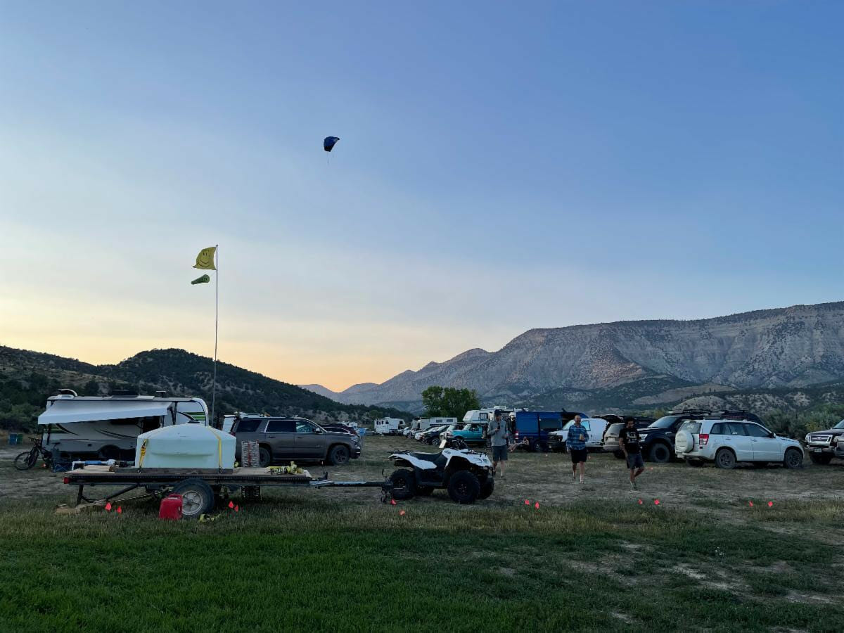 The High Lonesome Ranch Paragliding Event