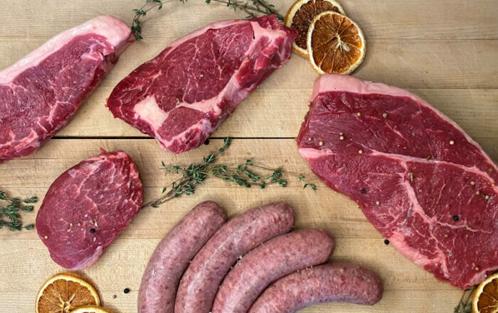20 LB Meat Variety Box, Grass Fed Beef